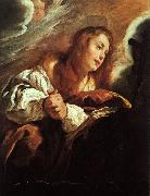  Domenico  Feti Saint Mary Magdalene Penitent oil painting on canvas